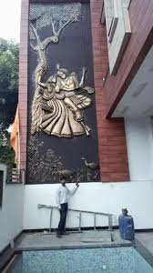 Religious Wood Exterior Wall Murals