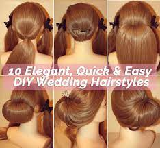 Maybe you would like to learn more about one of these? 10 Easy Elegant Wedding Hairstyles That You Can Diy The Inspired Bride