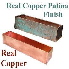 This style of h potter window box planter is made with 100% real copper. 69 5 Real Copper Window Box Liner For 72 Metal Box