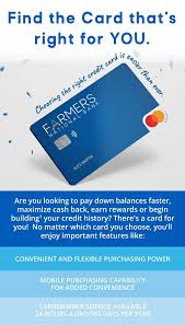 credit cards farmers national bank