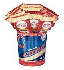 chicage cubs popcorn tins chicago