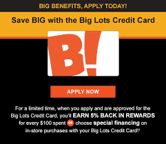 In store account lookup to complete your purchase, should you forget your big lots credit card You Re Invited Big Lots Email Archive
