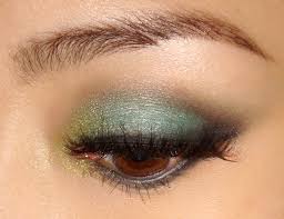 makeup tutorial turquoise smoky eye