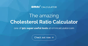Cholesterol Ratio Calculator Choresterol Levels Omni