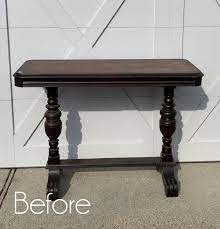 How To Paint Stained Furniture