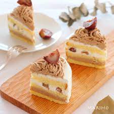 お菓子レシピ】「モンブラン」と「ショートケーキ」のハイブリッドケーキができました！ : marimo cafe ―可愛くて美味しいお菓子レシピ―  Powered by ライブドアブログ