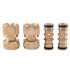 4 pack garden hose quick connector male