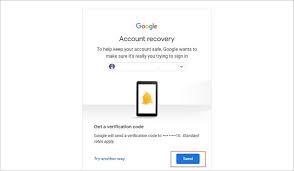recover your forgotten gmail pword
