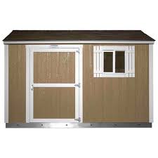 We build custom sheds right here in our backyard, we deliver. Tuff Shed Installed The Tahoe Series Tall Ranch 8 Ft X 12 Ft X 8 Ft 6 In Painted Wood Storage Building Shed And Sidewall Door Tahoe 8x12 S The Home Depot