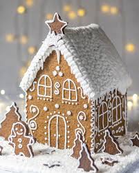vegan gingerbread house with free