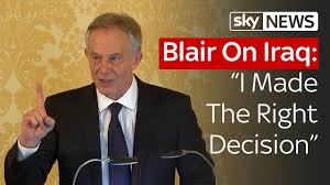Tony blair was led by false information. Tony Blair Responds To The Iraq Inquiry In Full Youtube