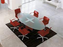 Oval Aaa Glass Conference Tables