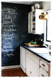 Kitchen Cabinets With Chalkboard Paint