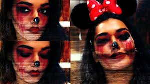zombie minnie mouse easy halloween
