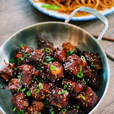 sweet and sour garlic short ribs one