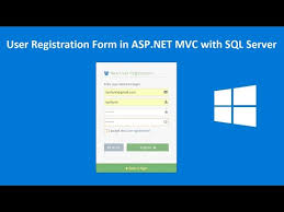 asp net mvc 37 user registration