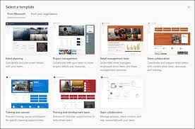 use the sharepoint team collaboration