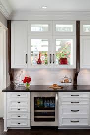 But lately, a clever idea has been trending — placing windows behind cabinets outfitted with clear glass. Kitchen Cabinets With Windows Houzz