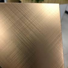 Shanghai metal products are packed and labeled according to the regulations and customer's requests. Cross Hairline Stainless Steel Sheet