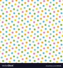 Pattern Background With Colorful Dots Confetti Vector Image