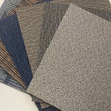 Made you look shown in bone and marigold Indoor Preferred Carpet Design Vinyl Floor Tile