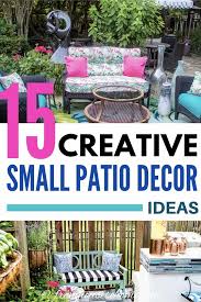 Small Patio Decorating Ideas That Make