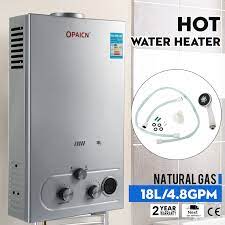 18l natural gas tankless hot water