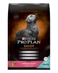 Purina Pro Plan Savor Shredded Blend Adult Lamb Rice Formula Dry Dog Food