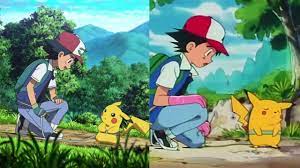 Pokemon The Movie: I Choose You! - New Movie Scene VS Old Anime Scene |  2017 Scene VS 1998 Scene - YouTube