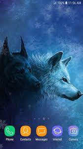 ice wolf live wallpaper hd apk