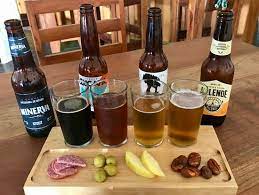mexican craft beer flight picture of