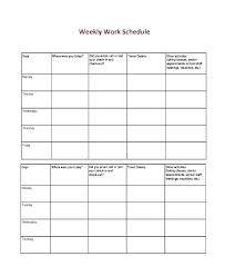 On Call Schedule Template Printable Weekly Work Staff Two Week Fresh