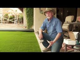 how to install artificial grass on dirt