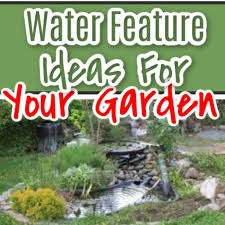 garden water feature ideas