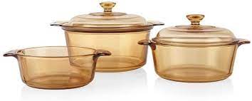 Visions Dutch Oven Glass Cookware Set