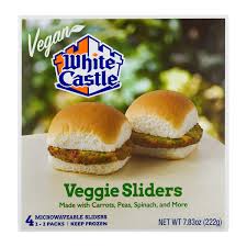 white castle sliders vegan veggie
