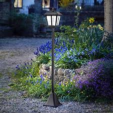 Victorian Style Solar Garden Lamp Post