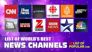 top 10 news channels in the world