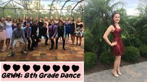 get ready with me 8th grade dance