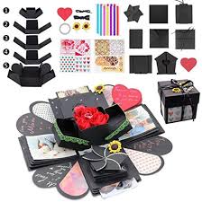 The best subscription box gifts for her. Amazon Com Kicpot Love Explosion Box Creative Surprise Box For Boyfriend Gift Diy Photo Box Opend With 14 X14 For Valentine S Day Marriage Proposals Birthday Anniversary Wedding Black Office Products