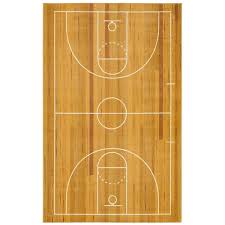 mohawk home basketball court tan 5 ft