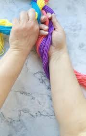 Separate strands in the order of the pattern you want to create. 3 Methods For Braiding Four Strand Braids Curlyfarm Com