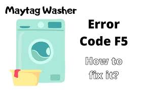 may washer code f5 troubleshooting