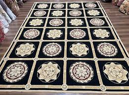 large needlepoint rug 10x13 panel