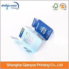 China Wholesale 4 Color Printing Folding Flyer Qyz394 China