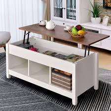 If you need to combine the function of a table with storage space, a small ottoman that opens, is one way to incorporate the two. Best Space Saving Coffee Tables Popsugar Home