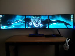 48 triple monitor wallpaper setup