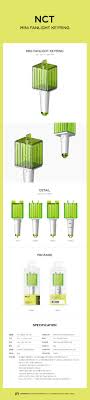 Nct Official Mini Light Stick Keyring Choice Music La