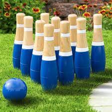 lawn bowling game skittle ball indoor