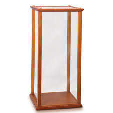 Wood And Plexi Glass Display Case For